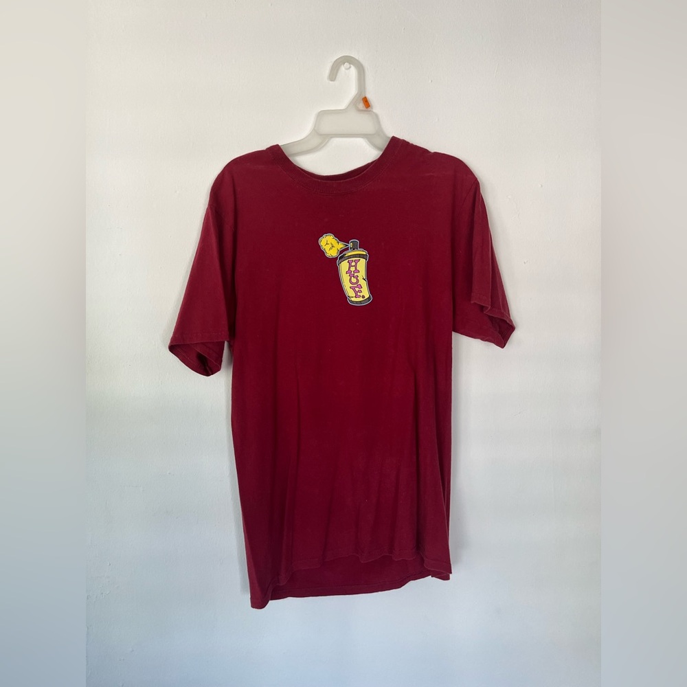 Huf Men's Red Short Sleeve Shirt